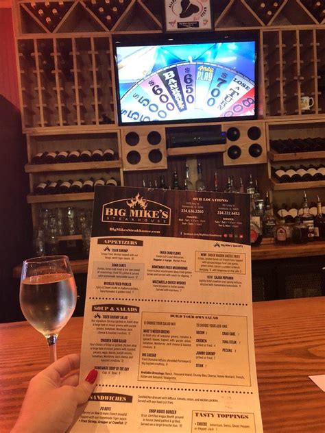 big mike's thomasville|big mike's steakhouse menu prices.